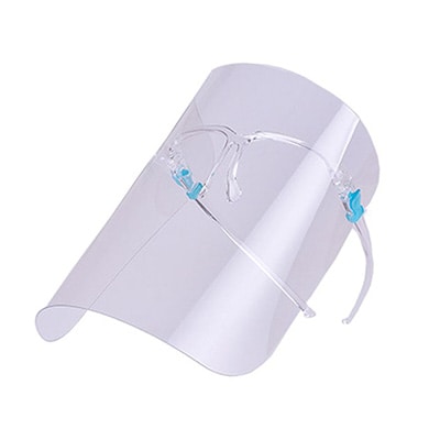 Full Face Shield With Comfort Fitting Glasses